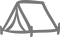 Camping spot icon